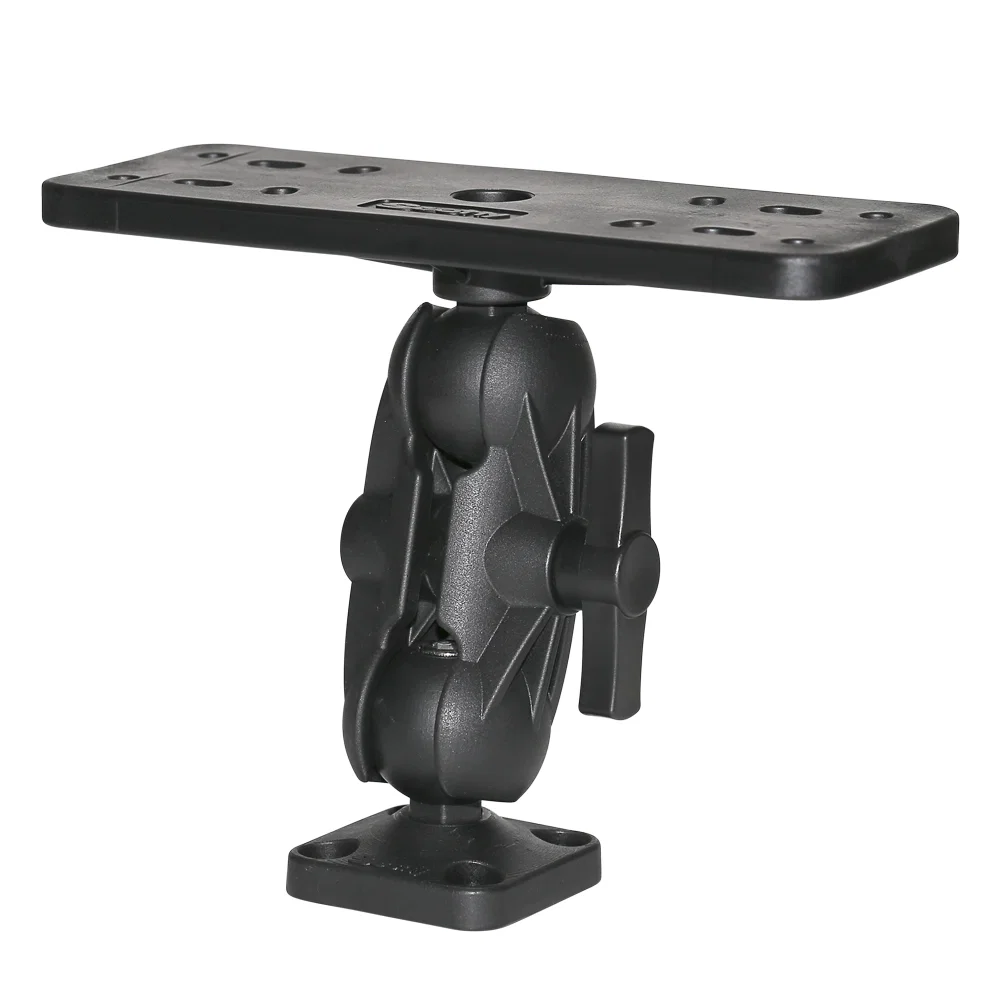 0163 – SCOTTY INC. Fish Finder Mount, For Use With 7 To 9 Inch Fish Finders Ball Mount With 163 Top Plate 1-1/2 Inch ...